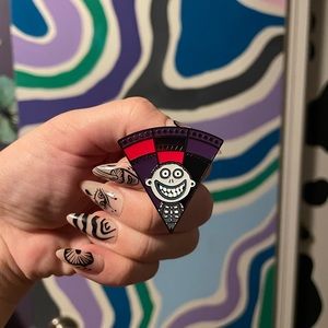 NBC Mystery Wheel Enamel Pin